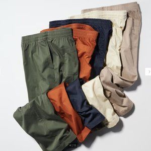 Cotton Relaxed Ankle Pants